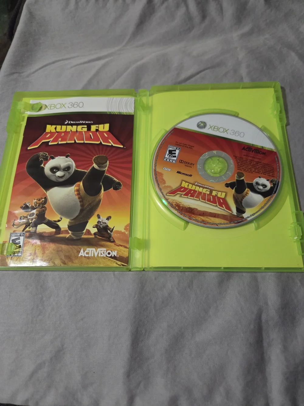 Kung Fu Panda - Xbox 360 Video Game (Green) - Activision